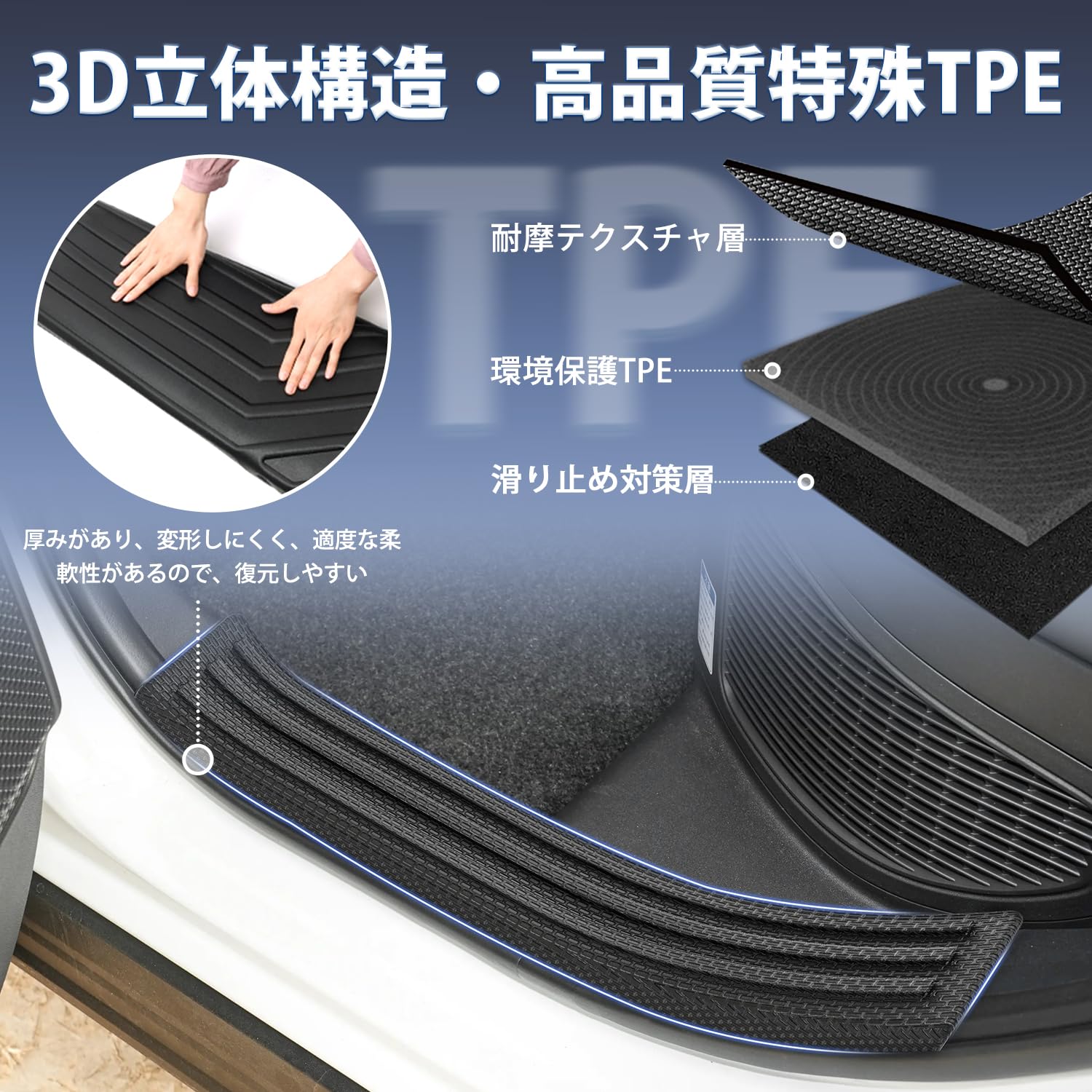 Amazon | Cartist 新型RAV4 60系 2025年12月〜現行 スカッフプレート